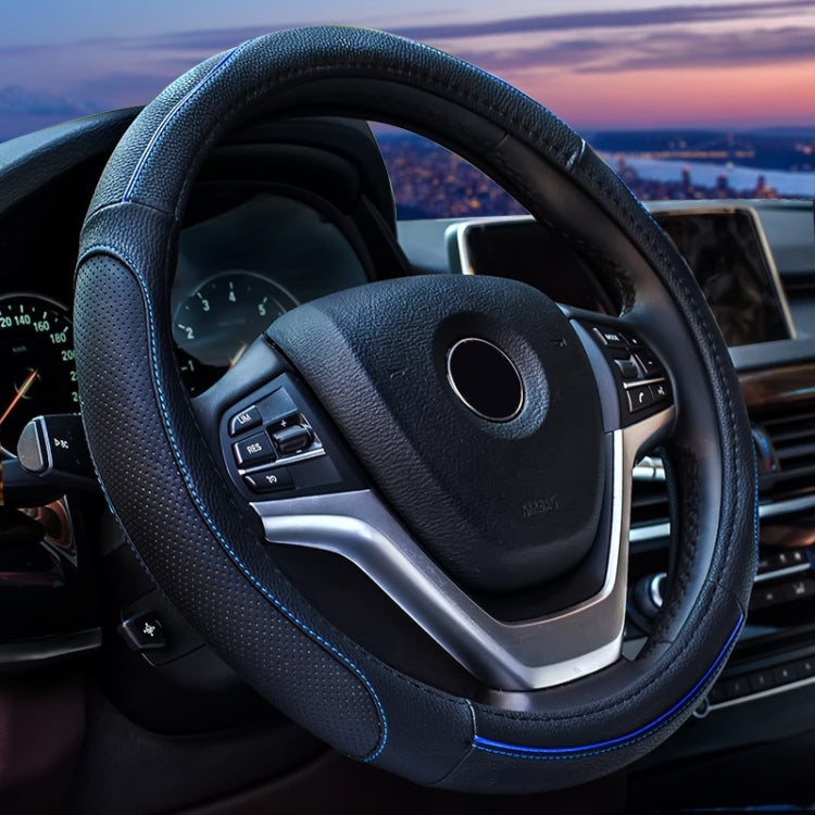 Round Style Car Universal Anti-skid Steering Wheel Cover, Diameter: 38cm