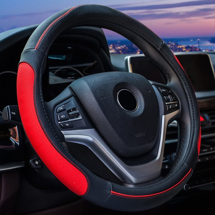 Round Style Car Universal Anti-skid Steering Wheel Cover, Diameter: 38cm