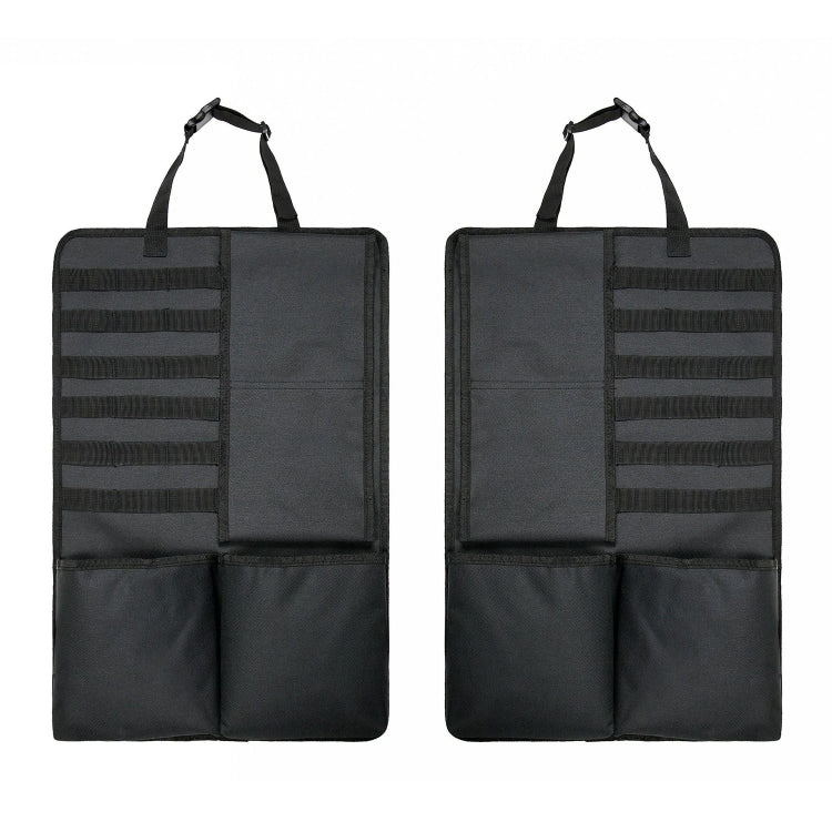 2pcs / Set Car Front Seat Back Storage Bag Car Hanging Organiser