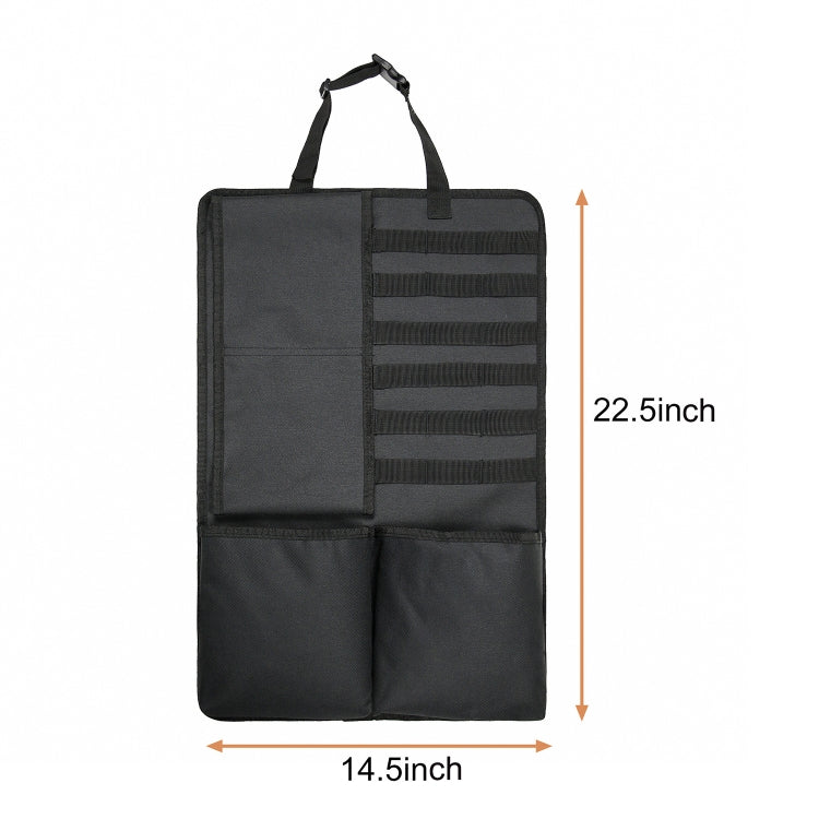 2pcs / Set Car Front Seat Back Storage Bag Car Hanging Organiser