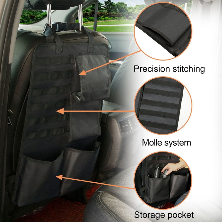 2pcs / Set Car Front Seat Back Storage Bag Car Hanging Organiser