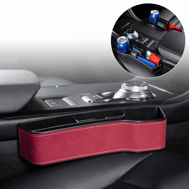 Stylish Car Console Organiser with Cup Holder and Side Storage – Feathered Flair Design