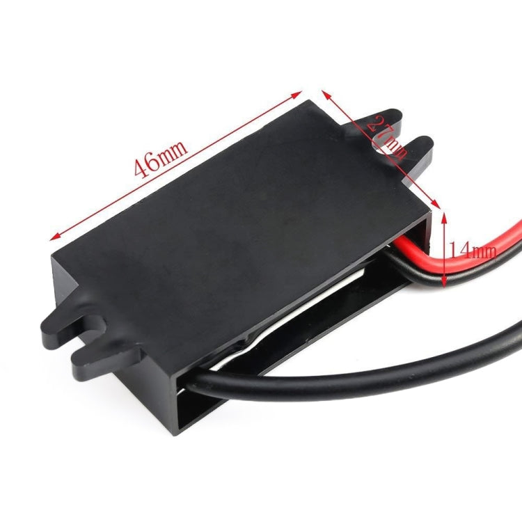 12V to 5V 3A Car Power Converter DC Module Voltage Regulator, Type-C Elbow, Type-C Straight, USB Female with Ears, Dual USB Female, USB+Micro USB, USB+mini, Dual USB with Ears, 2 in 1 Dual USB Female