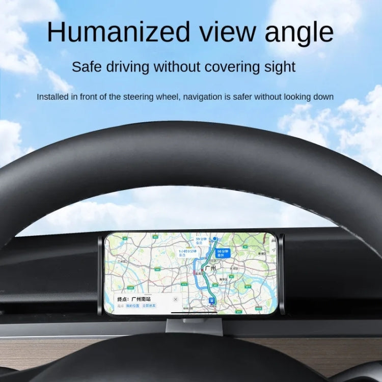 For Tesla Model 3 / Y Car Air Outlet Mobile Phone Holder Base