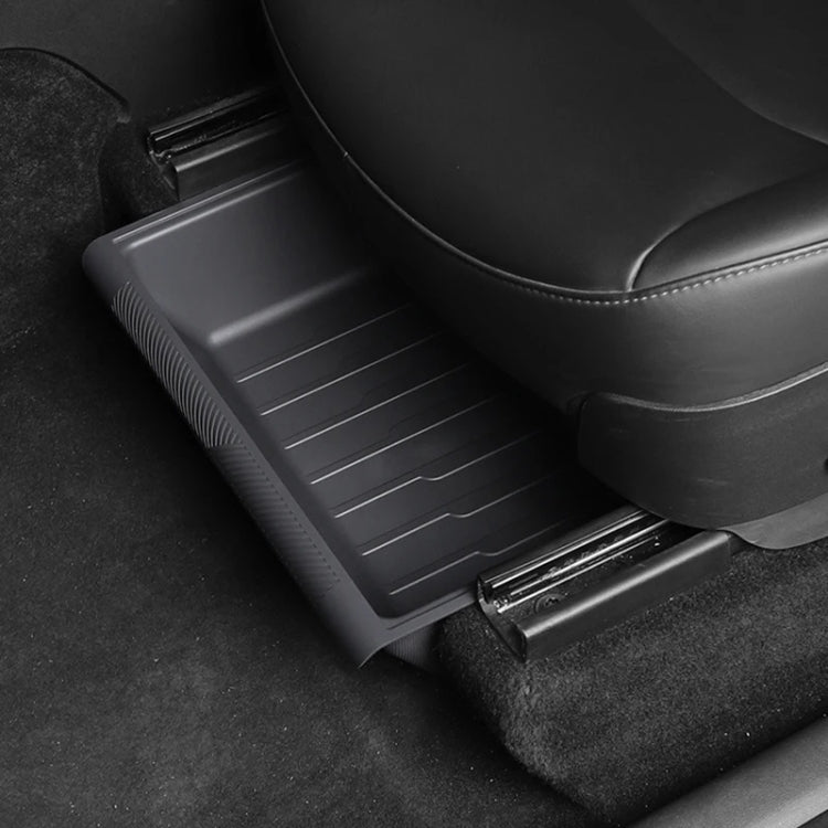 For Tesla Model Y 2021-2023 TPE Storage Organizer Under Car Seat