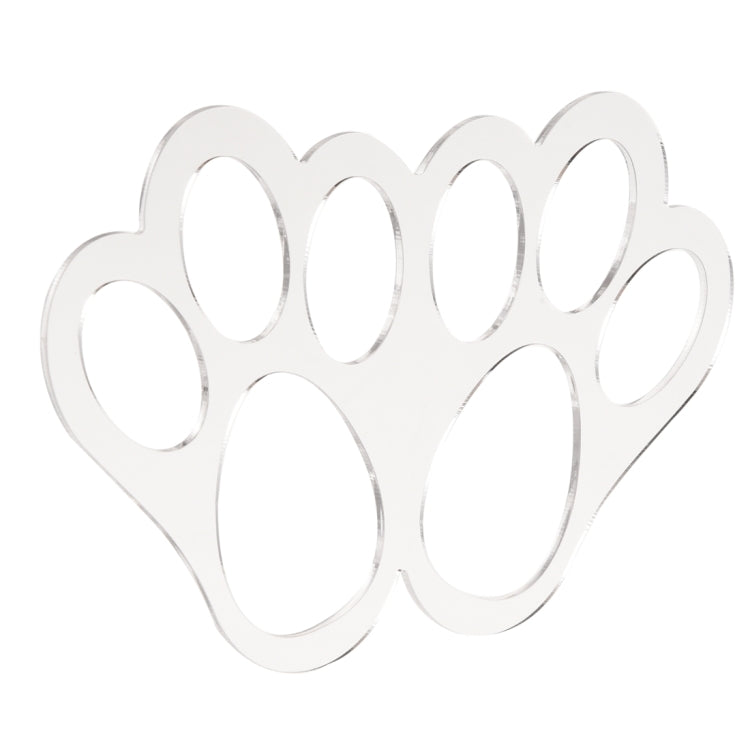 Acrylic Easter Bunny Footprint Template