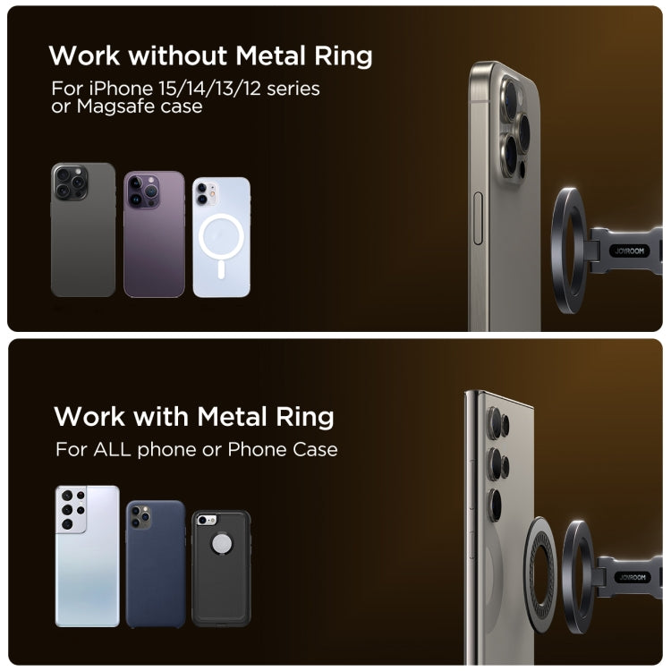 JOYROOM JR-ZS403 Metal Foldable Magnetic Car Phone Mount