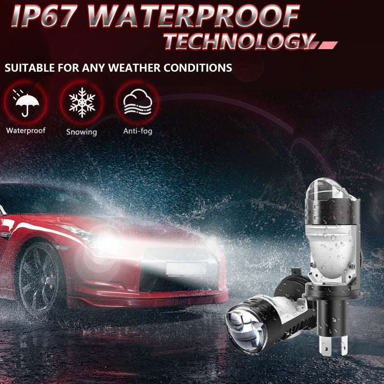 N6 Car Plug-in Dual Condenser Lens Headlight