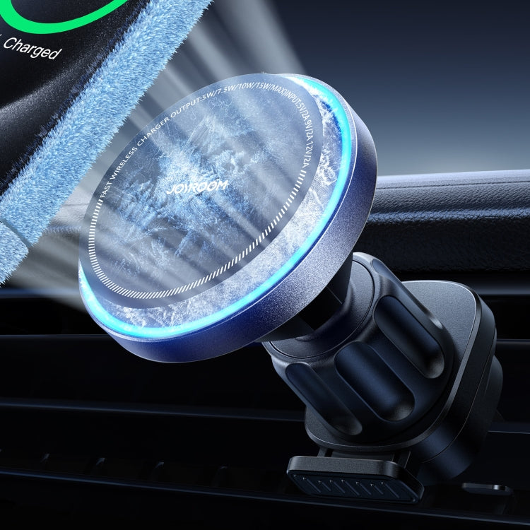 JOYROOM JR-ZS387 Cooling Fan Magnetic Car Wireless Charger Holder