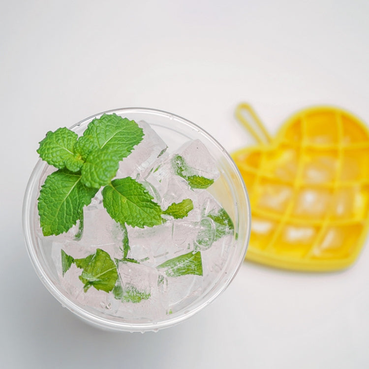 Silicone Heart Shaped Ice Tray with Lid