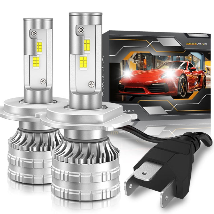 Pair 30W 3100lm 6000K Car LED Headlight Bulb