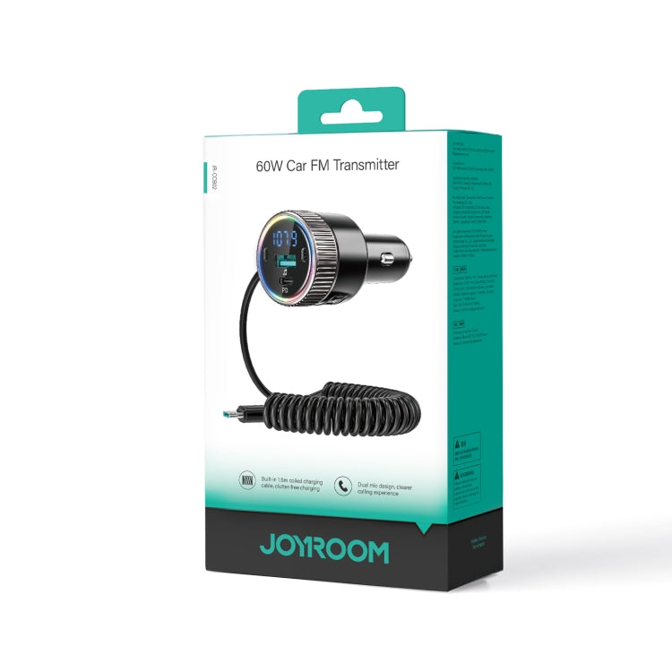 JOYROOM JR-CCB02 Car Bluetooth 5.4 Wireless Transmitter MP3 Player