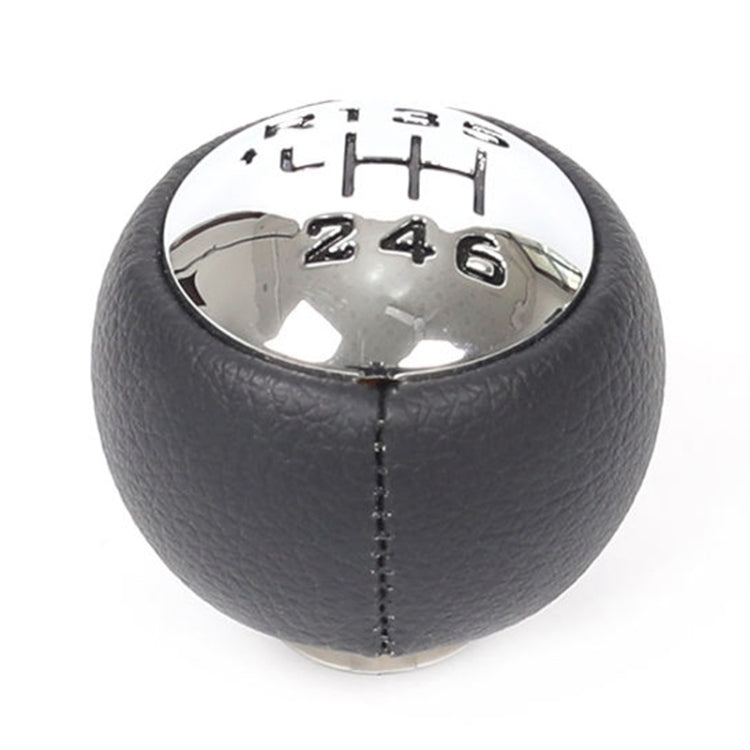 For Peugeot 307 / 308 Car Gear Lever Hand Ball Leather Gear Shift Knob