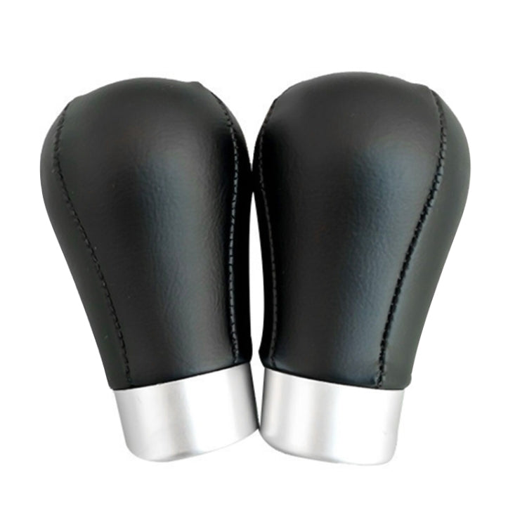 For BMW 3 Series E90 Round Car Gear Lever Leather Gear Shift Knob