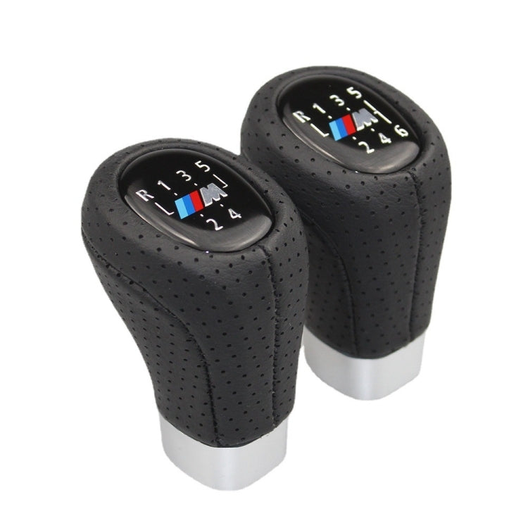 For BMW 3 Series E92 LCI Coupe 2008-2013 Square Car Gear Lever Leather Gear Shift Knob