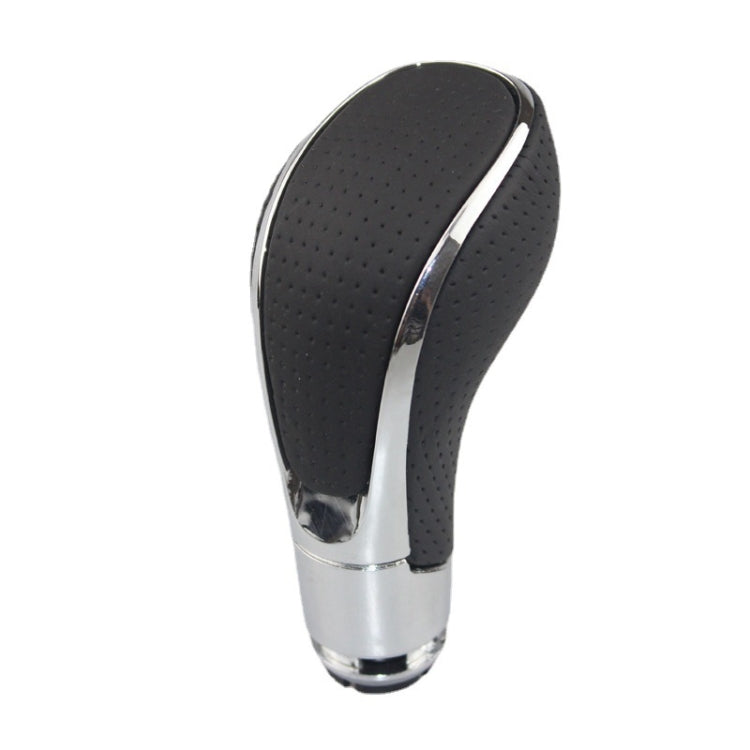 Car Automatic Transmission Gear Lever Leather Ventilation Holes Gear Shift Knob