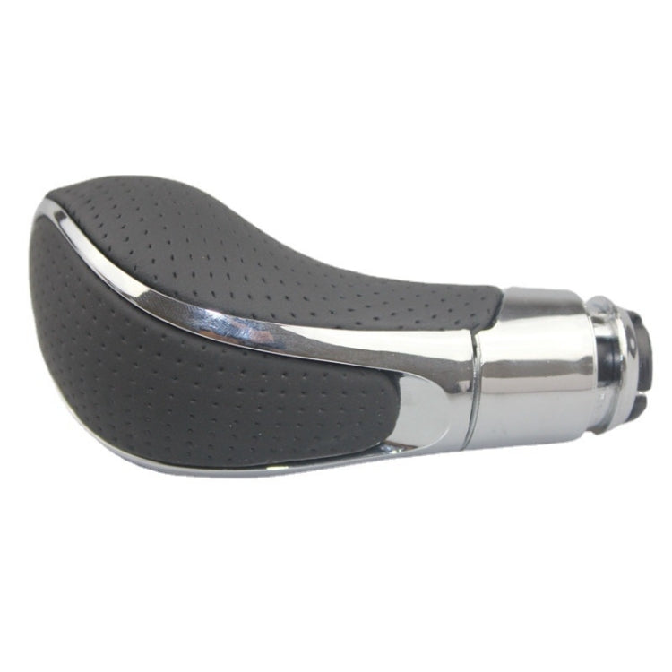 Car Automatic Transmission Gear Lever Leather Ventilation Holes Gear Shift Knob