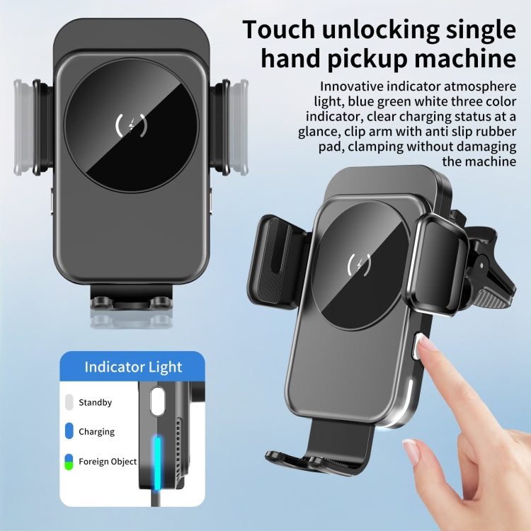 M7 Intelligent Sensing Fast Wireless Charging Car Holder