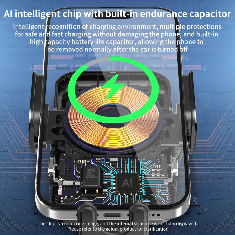 M7 Intelligent Sensing Fast Wireless Charging Car Holder