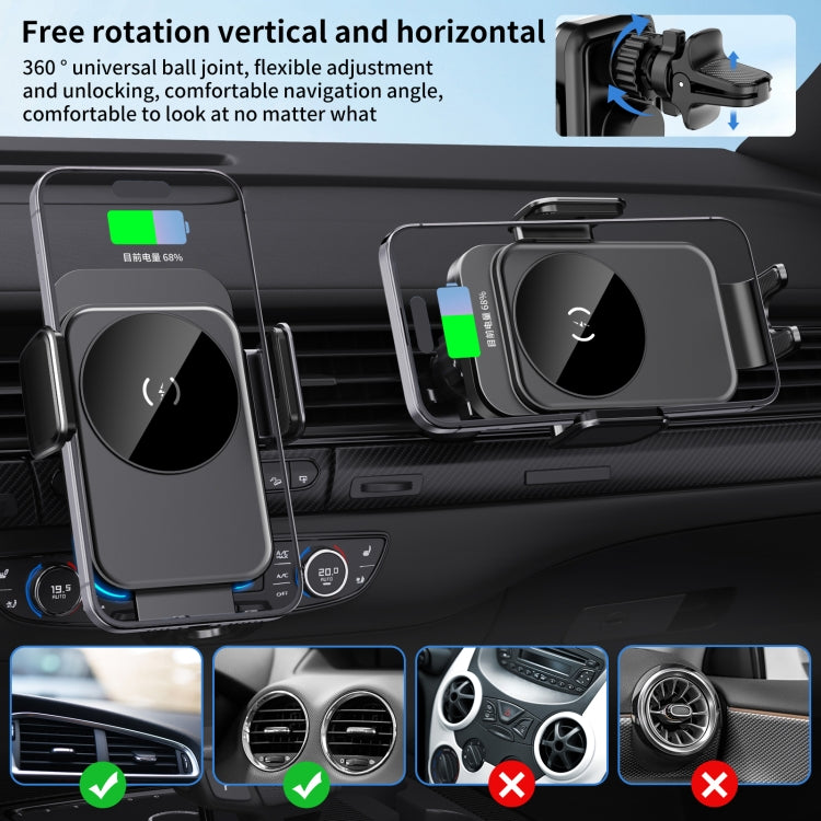 M7 Intelligent Sensing Fast Wireless Charging Car Holder
