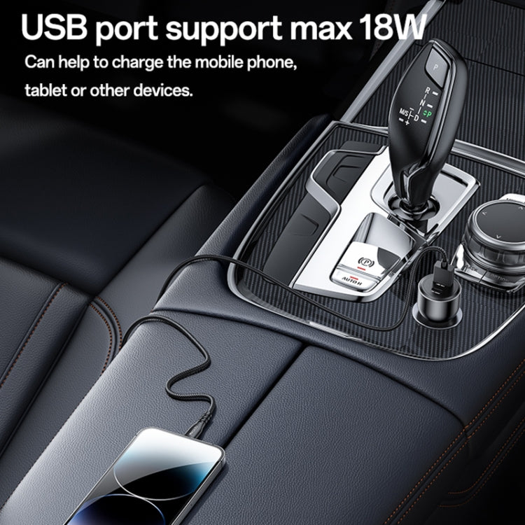 Yesido Y65 PD100W Type-C + QC18W USB Super Fast Car Charger