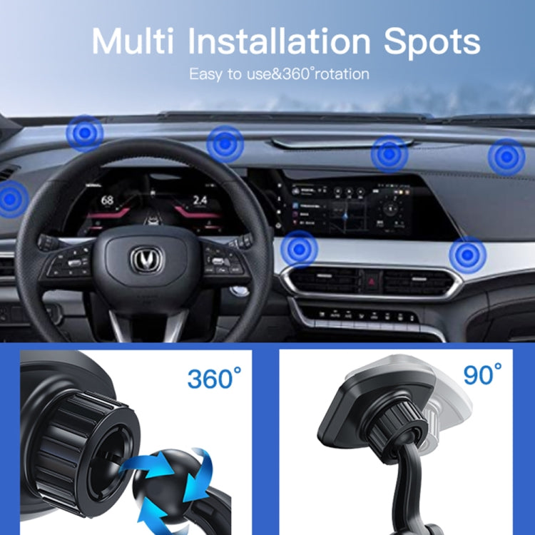 Yesido C129 Car Center Console Magnetic Phone Holder