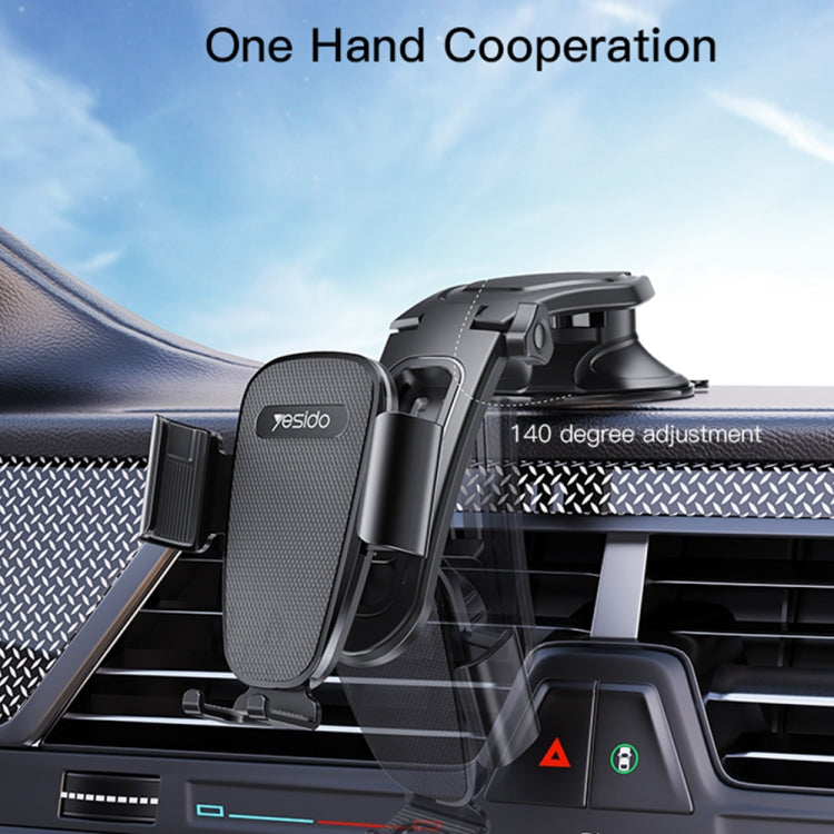 Yesido C130 Car Dashboard Suction Cup Type Mobile Phone Holder