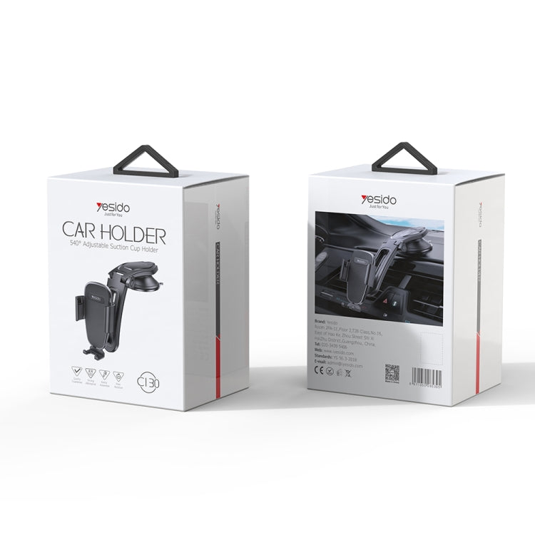 Yesido C130 Car Dashboard Suction Cup Type Mobile Phone Holder