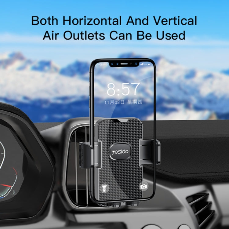 Yesido C136 Car Air Vent Automatic Clip Mobile Phone Holder