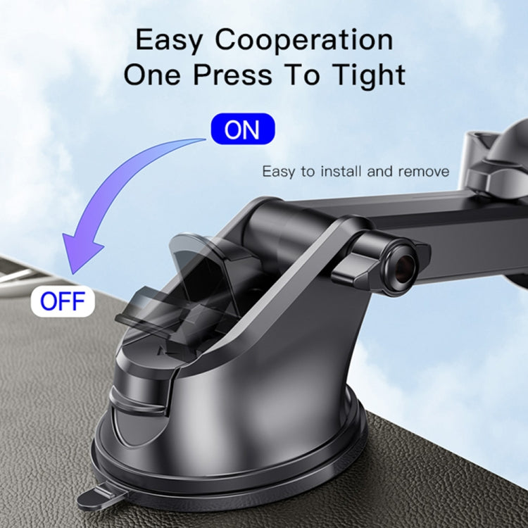 Yesido C138 Free Stretch Rod Suction Cup Car Holder