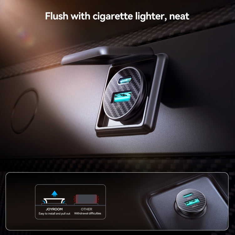 JOYROOM JR-CCN16 15W USB-A and USB-C Mini Car Charger