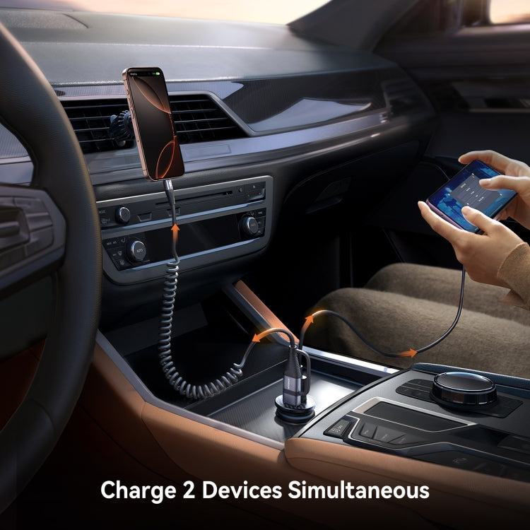 JOYROOM JR-CCN16 15W USB-A and USB-C Mini Car Charger