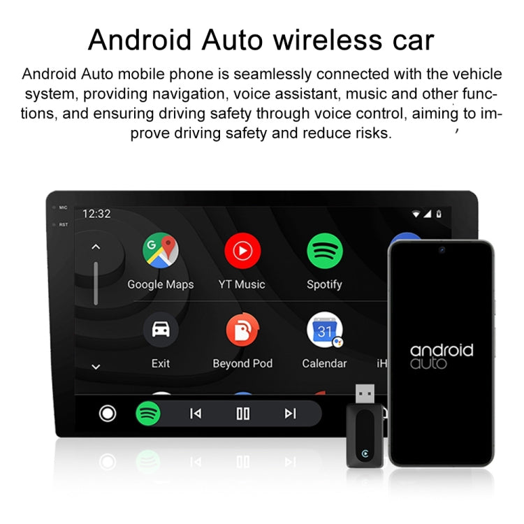 2 in 1 CarPlay and Android Auto Car Connectivity Box Wireless Auto Smart Adapter
