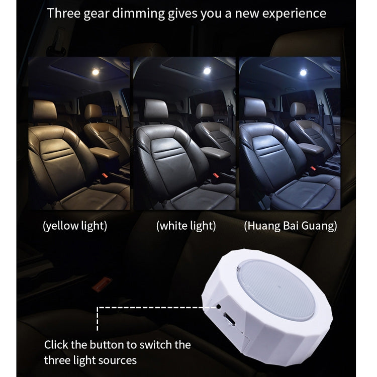 DC5V 1W USB Charging Car LED Reading Light