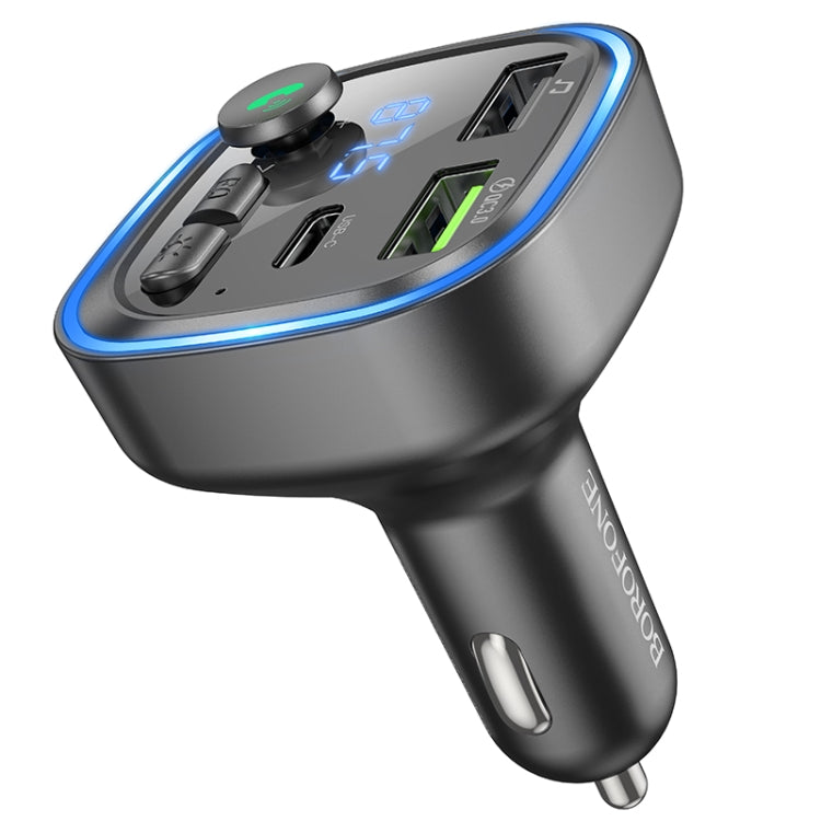 Borofone BC48 Broad Bluetooth 5.0 Car Wireless FM Transmitter
