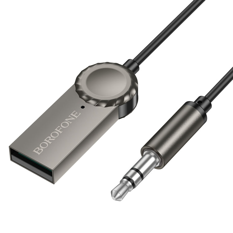 Borofone BC56 Peaceful Car AUX Spring Cable Bluetooth Audio Receiver