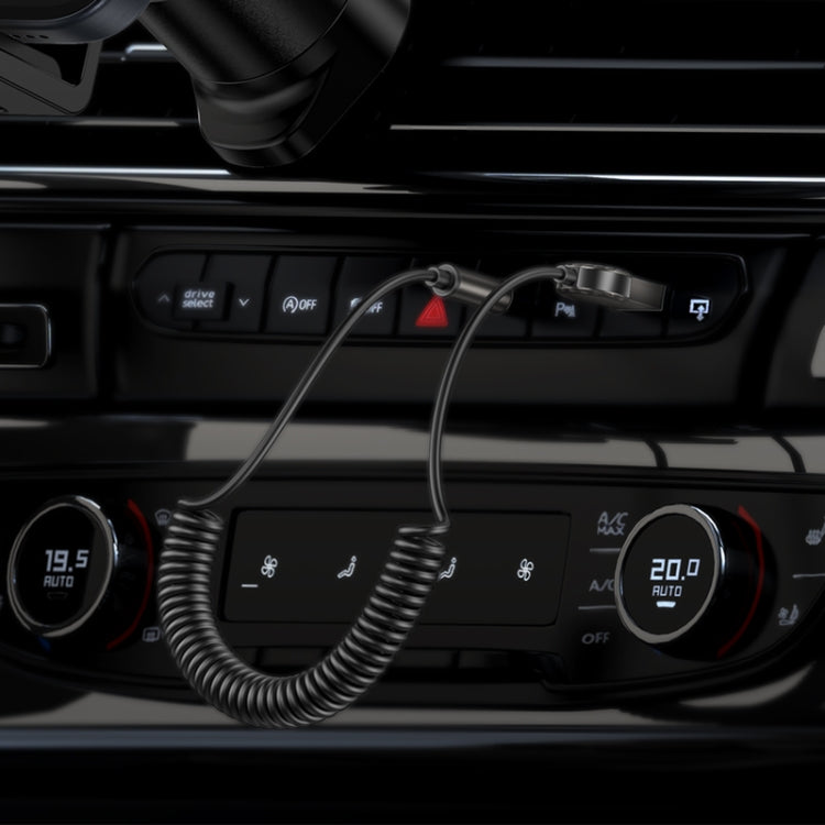 Borofone BC56 Peaceful Car AUX Spring Cable Bluetooth Audio Receiver