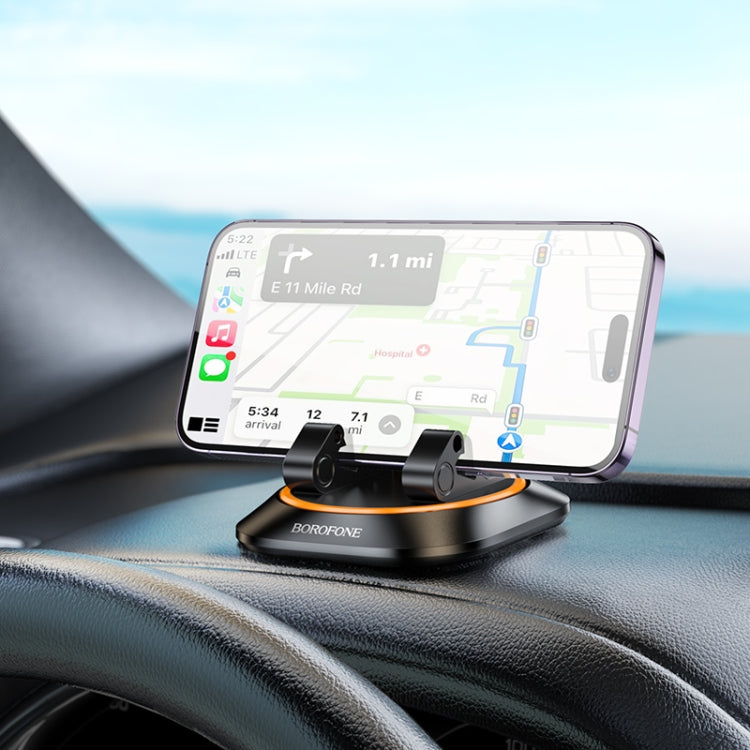 Borofone BH116 Vicktory 360 Degree Rotating Car Holder for Dashboard