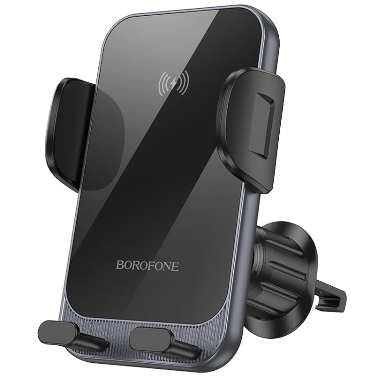 Borofone H220 Leader Car Air Outlet Automatic Induction Wireless Fast Charging Phone Holder