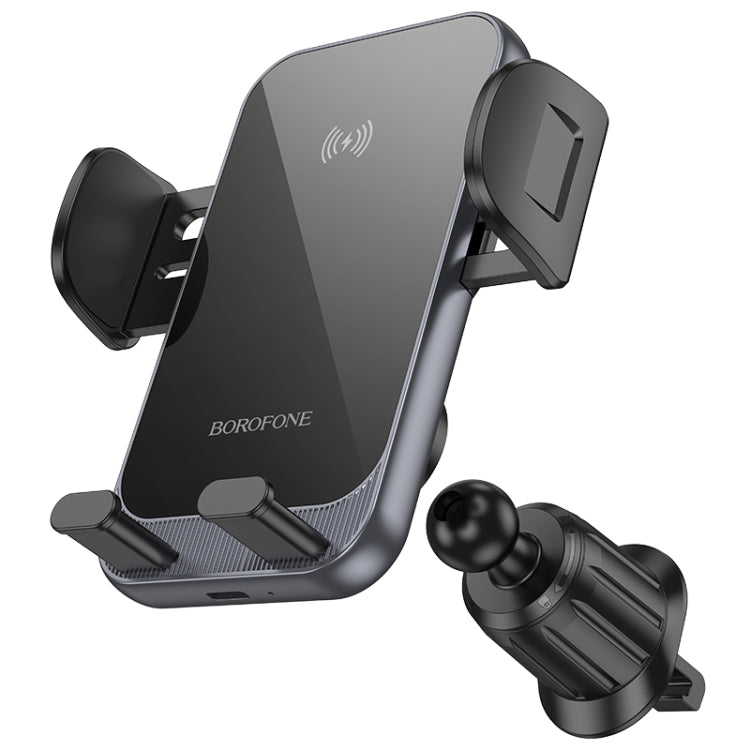 Borofone H220 Leader Car Air Outlet Automatic Induction Wireless Fast Charging Phone Holder