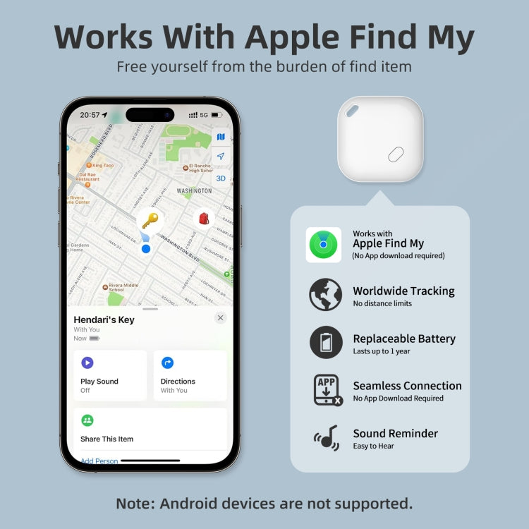 F2 Global Location Tracker Anti-lost Device