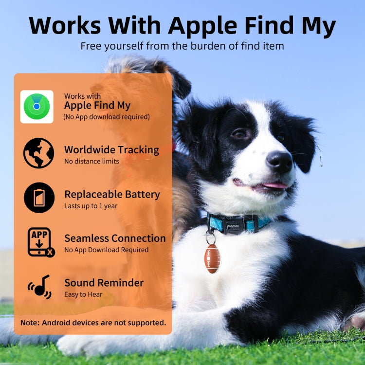 F6 Rugby Shape Global Location Tracker Anti-lost Device