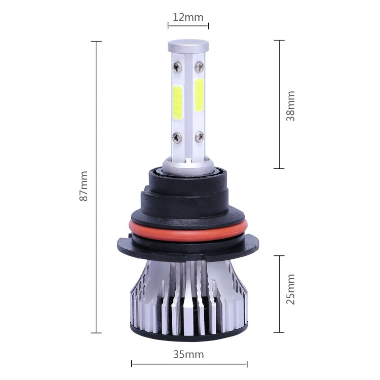 2 PCS DC 9-32V 26W 6500K 8000LM IP68 Car LED Headlight Lamps / Fog Light