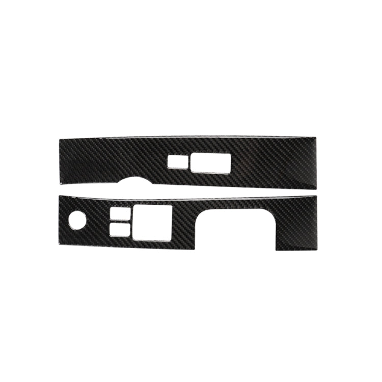 Nissan 350Z 2006-2009 Carbon Fibre Glass Lift Trim Sticker - Left-Hand Drive