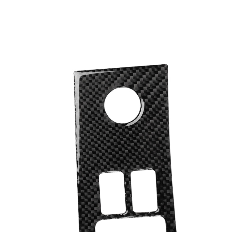 Nissan 350Z 2006-2009 Carbon Fibre Glass Lift Trim Sticker - Left-Hand Drive