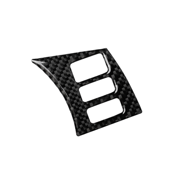 Carbon Fibre Steering Wheel Button Trim for Nissan 350Z (2006-2009) – Stylish Décor Upgrade