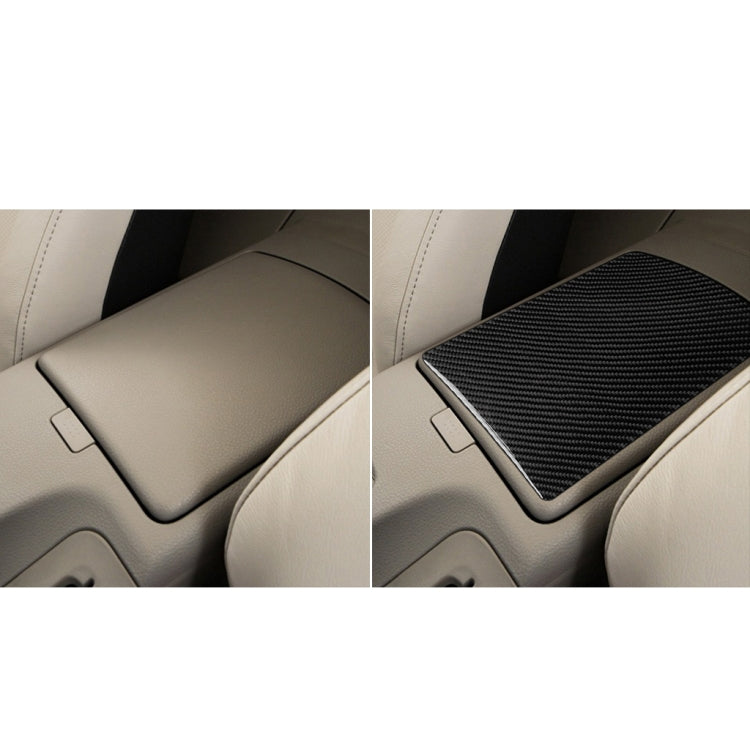 Carbon Fibre Centre Console Storage Box Decorative Sticker for Nissan 350z (2006-2009)