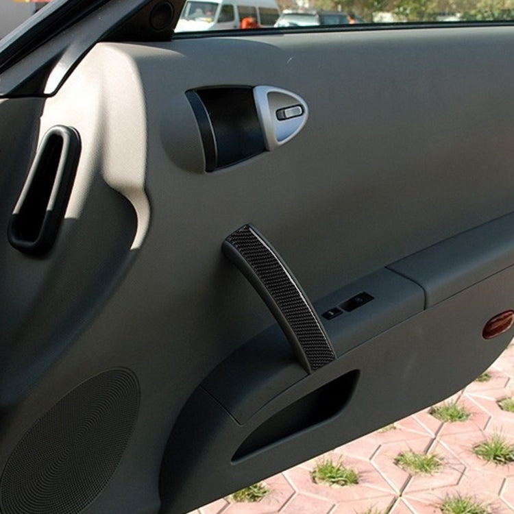 Carbon Fibre Decorative Sticker for Nissan 350Z Passenger Side Door Handle (2006-2009)