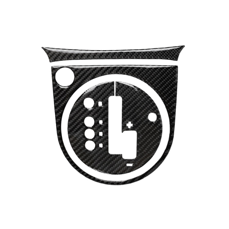 Nissan 350Z 2006-2009 Carbon Fibre Automatic Gear Panel Decor Sticker – Left Drive