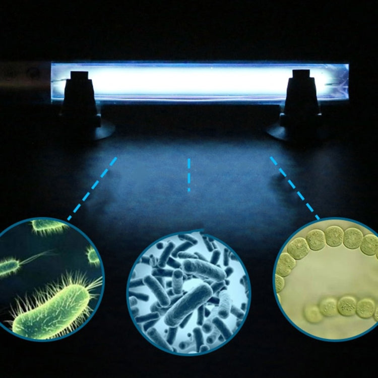 220V 5W UV Ultraviolet Algae Disinfection Fish Tank Lamp, Regular Payment, EU Plug